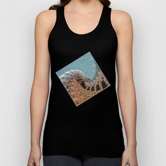 Ocean View in a Twist Unisex Tank Top