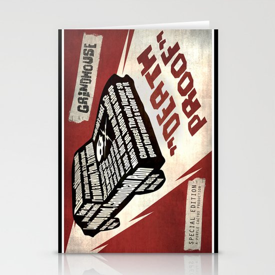 Deathproof redux Stationery Cards