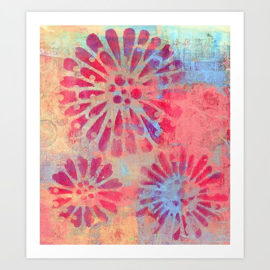 Forever Flowers Art Print