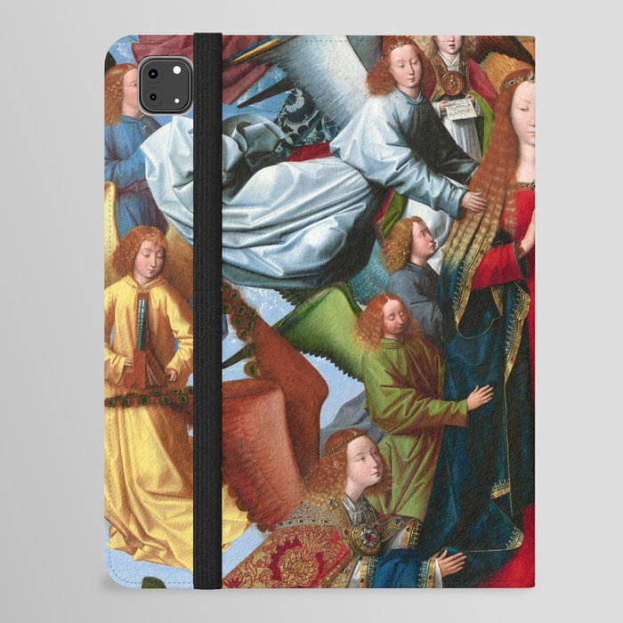 Virgin Mary, Queen of Heaven by Master of the Saint Lucy Legend iPad Folio Case