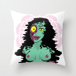 M Y S T Y Throw Pillow