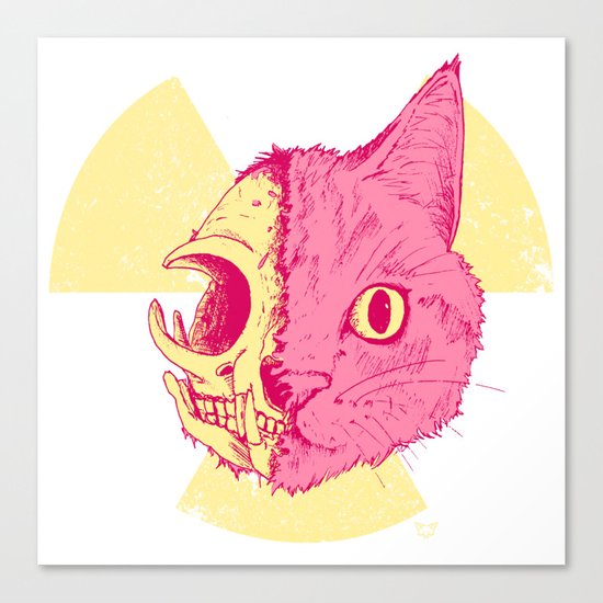 SCHRODINGERS CAT Canvas Print