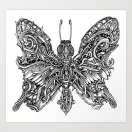 Butterfly Effect | Psychedelic Art Art Print