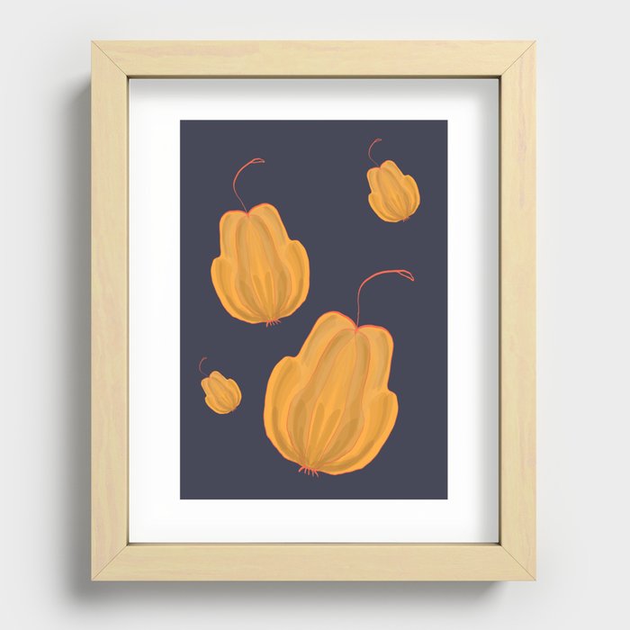 onion or pear Recessed Framed Print