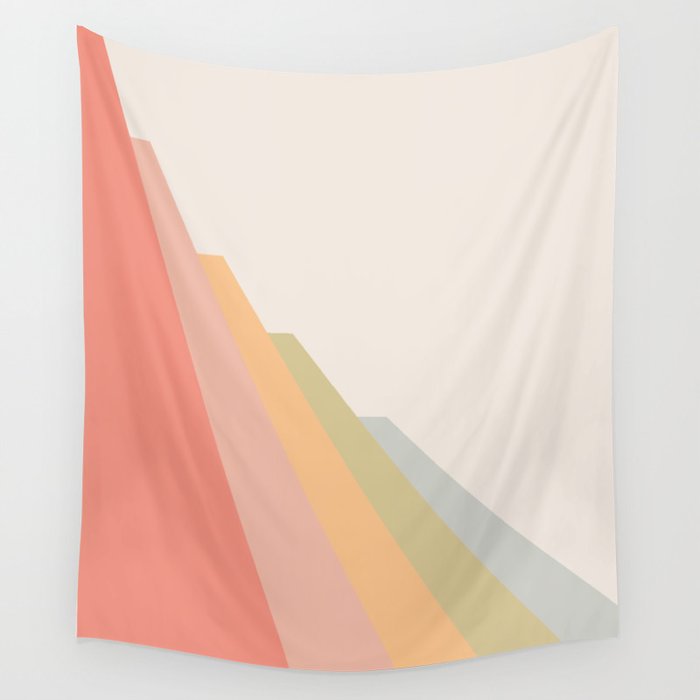 Geometric Terraces #8 Wall Tapestry