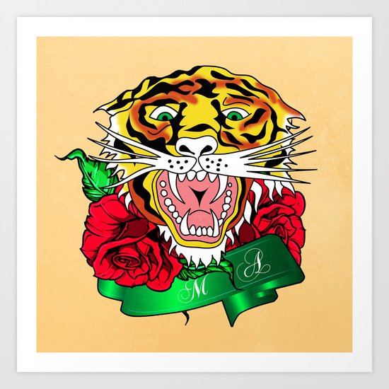 tiger Art Print