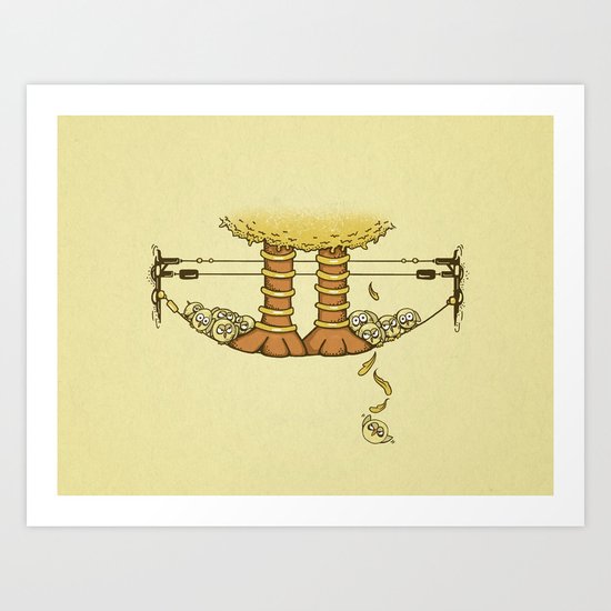 Big Jerk Art Print