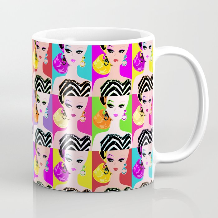 barbie coffee mug