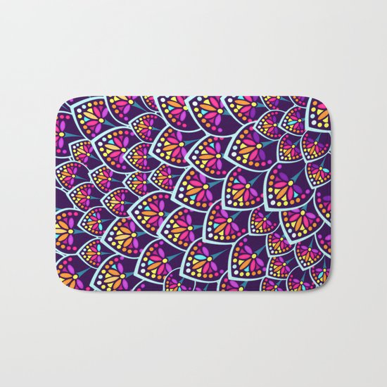 Madeleine Pattern Bath Mat