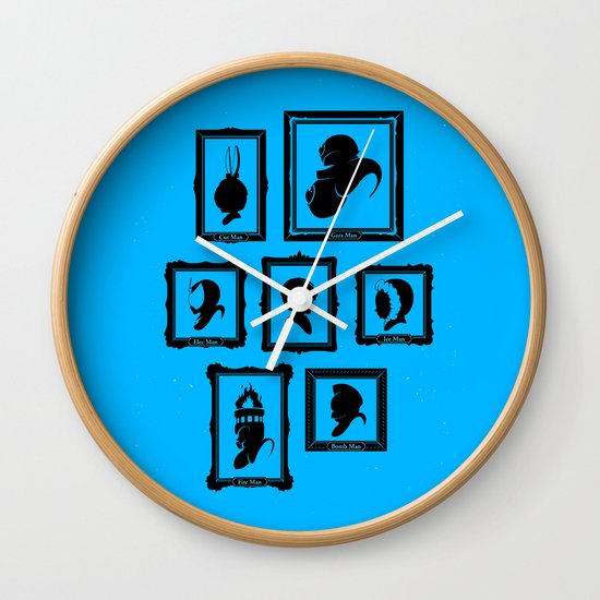 Stage Select Wall Clock