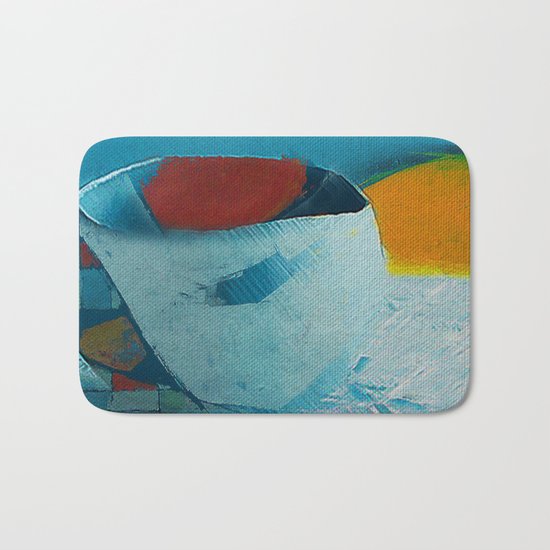 容器壊れた (broken pot) Bath Mat