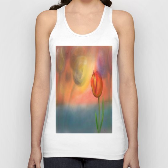 Echos of Lillies Unisex Tank Top