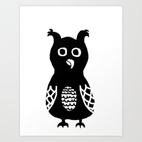 owl Art Print