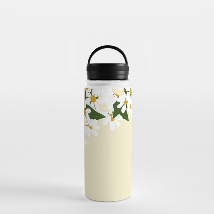 Daisies and Roses Water Bottle