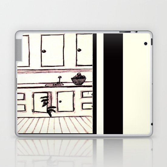 Green Monster Hiding Laptop & iPad Skin