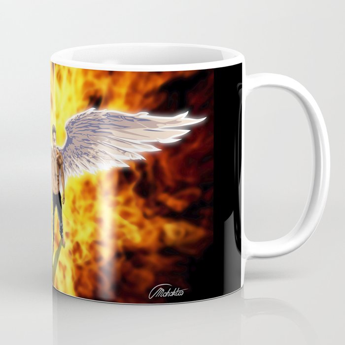 Lucifer Morningstar fire Coffee Mug
