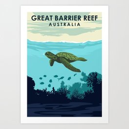 Great Barrier Reef Art Print