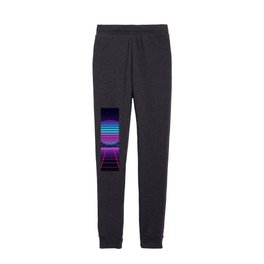 Spectacular Sunset Synthwave Kids Joggers