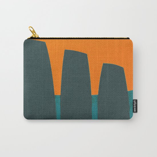 Indigenous Peoples in Easter Island Carry-All Pouch