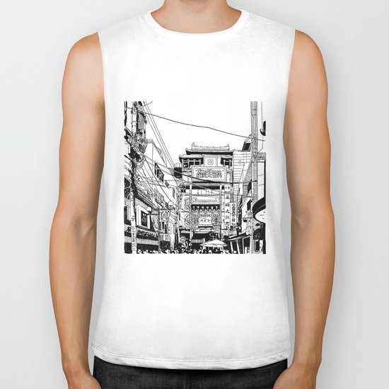 Yokohama - China town Biker Tank
