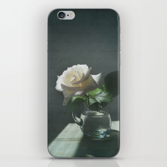 White Rose Translation iPhone & iPod Skin