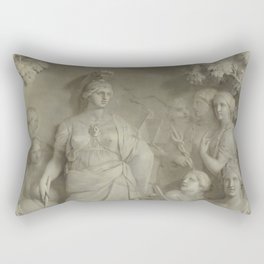 Allegory of the Sciences - Gerard de Lairesse Rectangular Pillow
