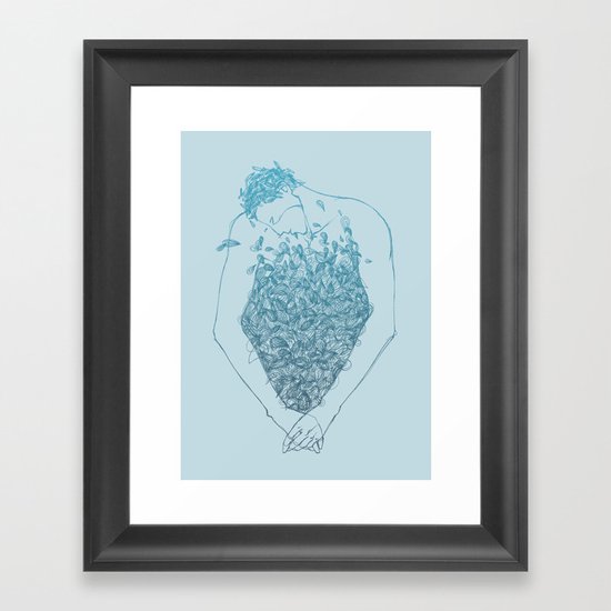 Chest Framed Art Print