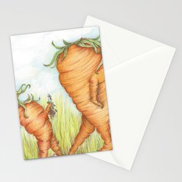 Carrot Exploration Stationery Cards