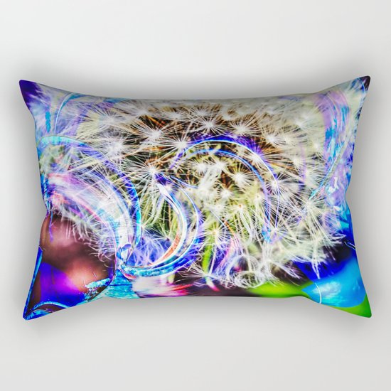 Abstract - Perfektion - Pusteblume Rectangular Pillow
