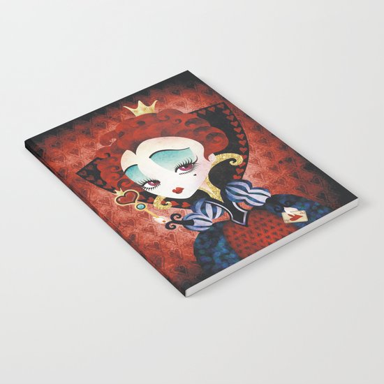 Queen of Hearts Notebook