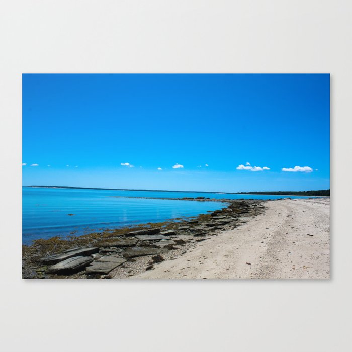 Reel Point Shelter Island  Canvas Print