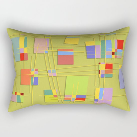 Abstract #47 Rectangular Pillow