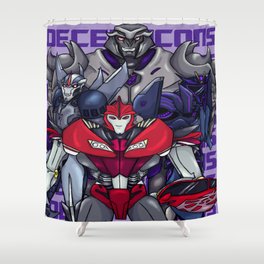 Decepticons, Rise Up! Shower Curtain
