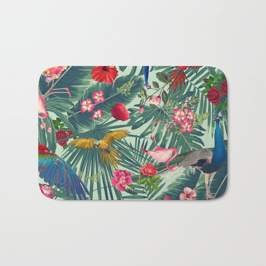 tropical fun nature Bath Mat