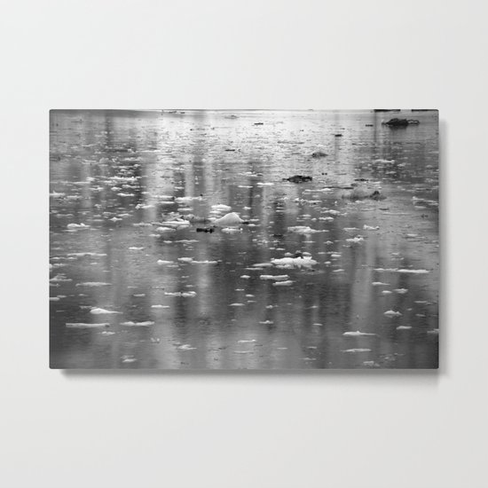 Go With the Flow Metal Print