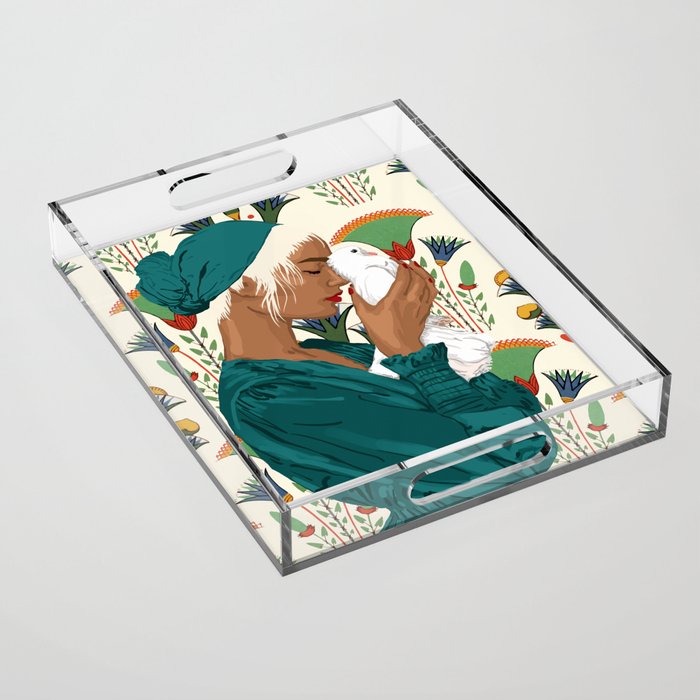 Thankful for this moment Acrylic Tray