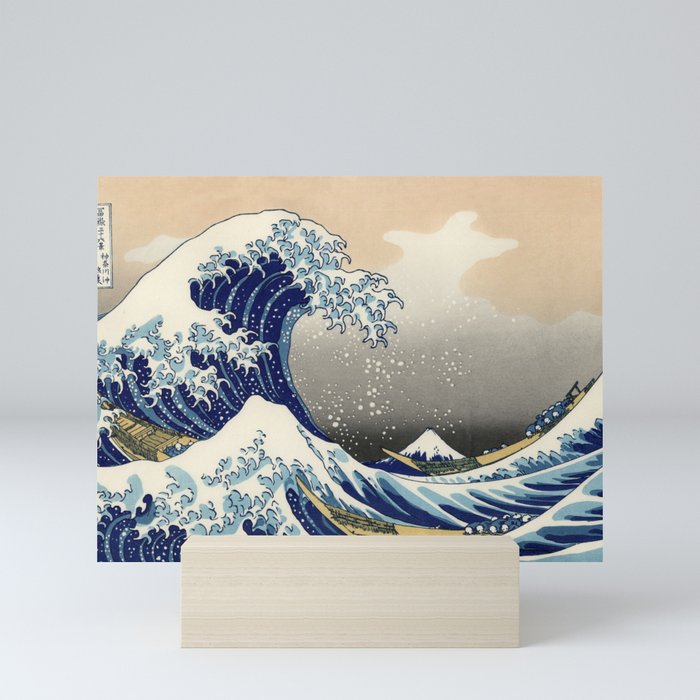 Hokusai - The great wave Mini Art Print