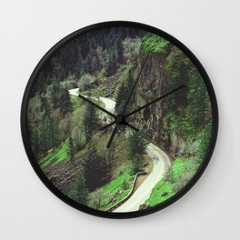 Green Planet Wall Clock