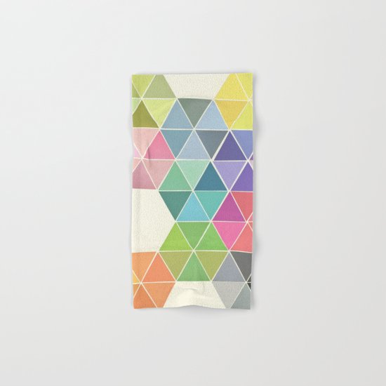 Fragmented Hand & Bath Towel