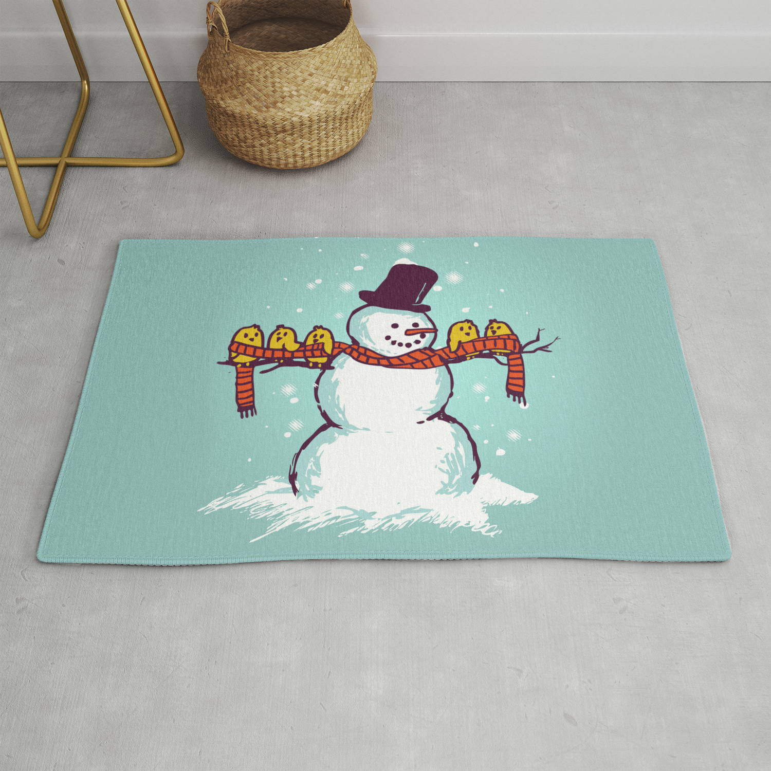 Sharing Is Caring Winter Edition Rug By Budikwan Society6