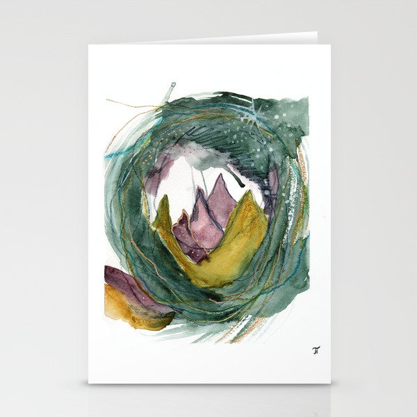 Magic Mountains Stationery Cards
