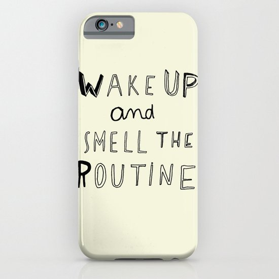 WAKE UP iPhone & iPod Case