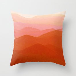 Ombre Throw Pillows Society6