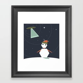 There's Snow Place Like Home for the Holidays Framed Art Print
