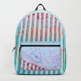 rainbow skyscraper abstract architecture construction Backpack