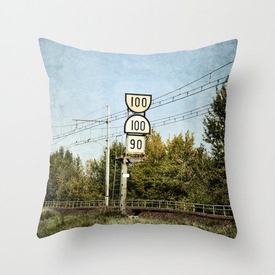 100 100 90 Throw Pillow