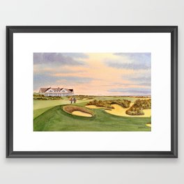Kiawah Island Ocean Golf Course Framed Art Print