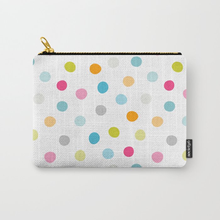 Chickweed Mid Dots Carry-All Pouch