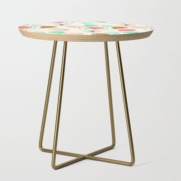Balloon Party - Terracotta Mint Side Table