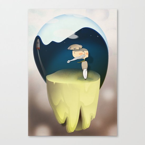 Windy Day Canvas Print